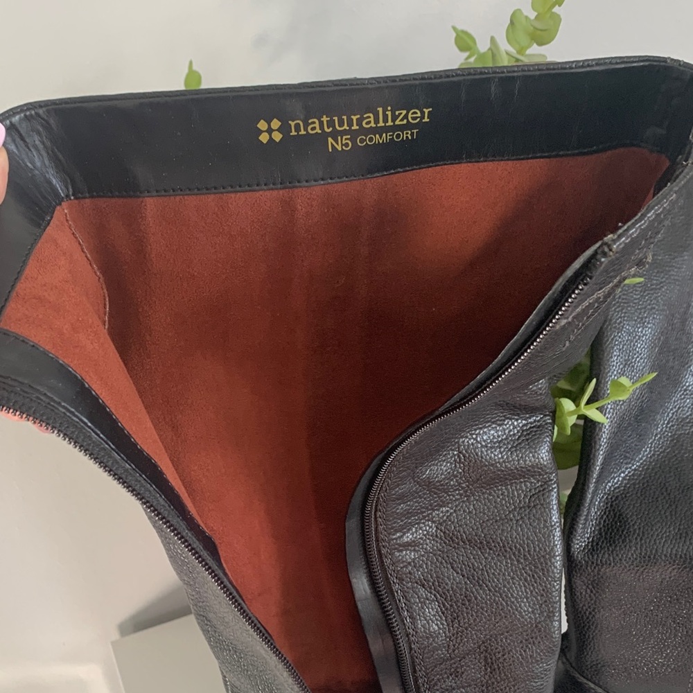 Naturalizer Black Leather women’s boots